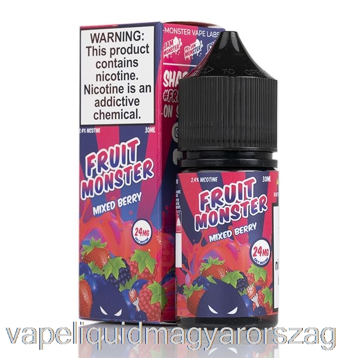 Vegyes Bogyó - Gyümölcs Szörny Só - 30ml 24mg Vape Toll